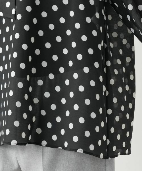 Leilian PLUS HOUSE / レリアンプラスハウス シャツ・ブラウス | ドットボウタイブラウス【プラス企画】 | 詳細10