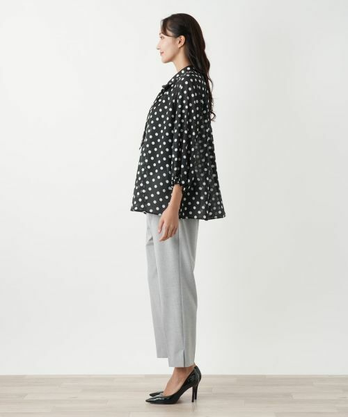 Leilian PLUS HOUSE / レリアンプラスハウス シャツ・ブラウス | ドットボウタイブラウス【プラス企画】 | 詳細2