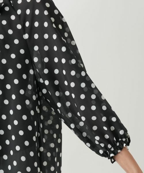 Leilian PLUS HOUSE / レリアンプラスハウス シャツ・ブラウス | ドットボウタイブラウス【プラス企画】 | 詳細9