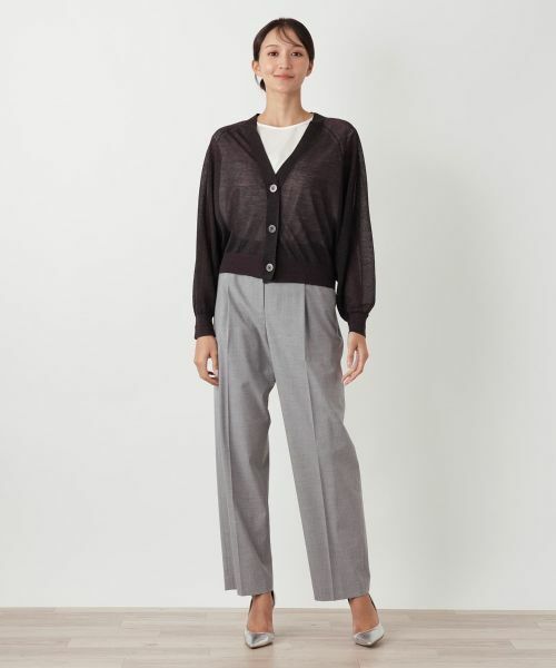 Leilian PLUS HOUSE / レリアンプラスハウス カーディガン・ボレロ | カーディガン【Leilian WHITE LABEL】 | 詳細1