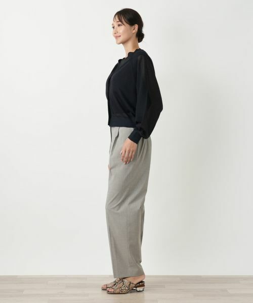 Leilian PLUS HOUSE / レリアンプラスハウス カーディガン・ボレロ | カーディガン【Leilian WHITE LABEL】 | 詳細8