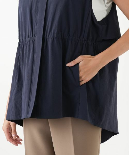 Leilian PLUS HOUSE / レリアンプラスハウス テーラードジャケット | アシンメトリーバックスリットベスト【Leilian WHITE LABEL】 | 詳細10