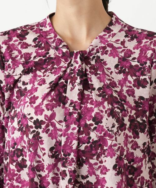 Leilian PLUS HOUSE / レリアンプラスハウス カットソー | 花柄カットソー【Leilian WHITE LABEL】 | 詳細10