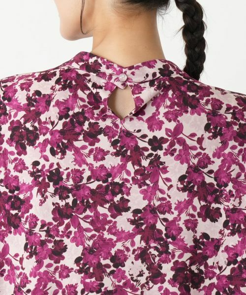 Leilian PLUS HOUSE / レリアンプラスハウス カットソー | 花柄カットソー【Leilian WHITE LABEL】 | 詳細11