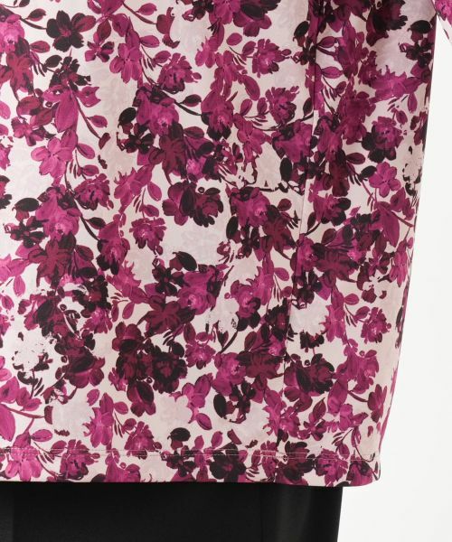 Leilian PLUS HOUSE / レリアンプラスハウス カットソー | 花柄カットソー【Leilian WHITE LABEL】 | 詳細13
