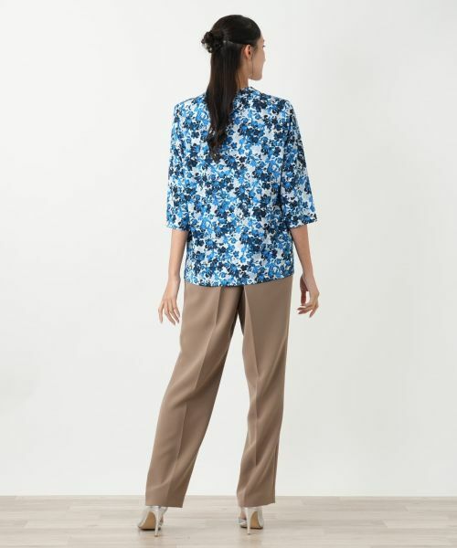 Leilian PLUS HOUSE / レリアンプラスハウス カットソー | 花柄カットソー【Leilian WHITE LABEL】 | 詳細3