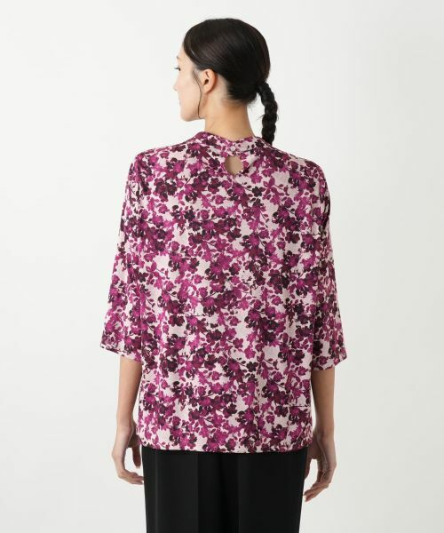 Leilian PLUS HOUSE / レリアンプラスハウス カットソー | 花柄カットソー【Leilian WHITE LABEL】 | 詳細9