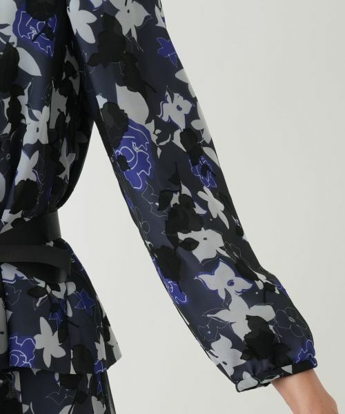 Leilian PLUS HOUSE / レリアンプラスハウス セットアップ | 花柄ブラウススーツ【Leilian WHITE LABEL】 | 詳細10