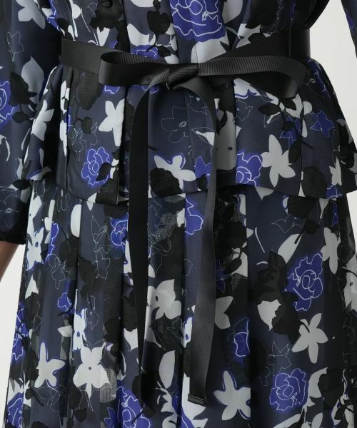 Leilian PLUS HOUSE / レリアンプラスハウス セットアップ | 花柄ブラウススーツ【Leilian WHITE LABEL】 | 詳細11