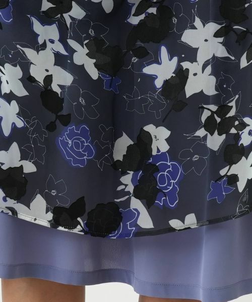 Leilian PLUS HOUSE / レリアンプラスハウス セットアップ | 花柄ブラウススーツ【Leilian WHITE LABEL】 | 詳細20