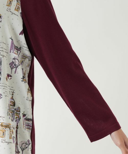 Leilian PLUS HOUSE / レリアンプラスハウス カーディガン・ボレロ | プリント柄カーディガン【Leilian WHITE LABEL】 | 詳細12