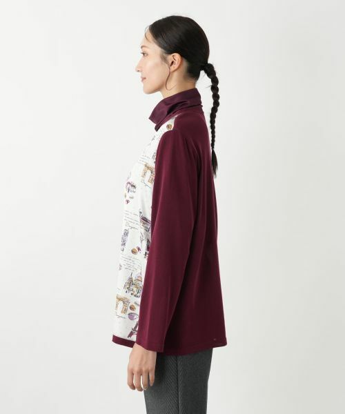 Leilian PLUS HOUSE / レリアンプラスハウス カーディガン・ボレロ | プリント柄カーディガン【Leilian WHITE LABEL】 | 詳細8