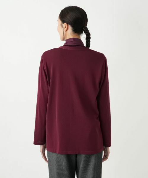 Leilian PLUS HOUSE / レリアンプラスハウス カーディガン・ボレロ | プリント柄カーディガン【Leilian WHITE LABEL】 | 詳細9