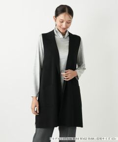 Leilian PLUS HOUSE / レリアンプラスハウス テーラードジャケット | ニットベスト【Leilian WHITE LABEL】