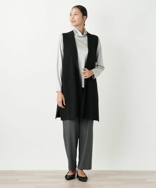 Leilian PLUS HOUSE / レリアンプラスハウス テーラードジャケット | ニットベスト【Leilian WHITE LABEL】 | 詳細1