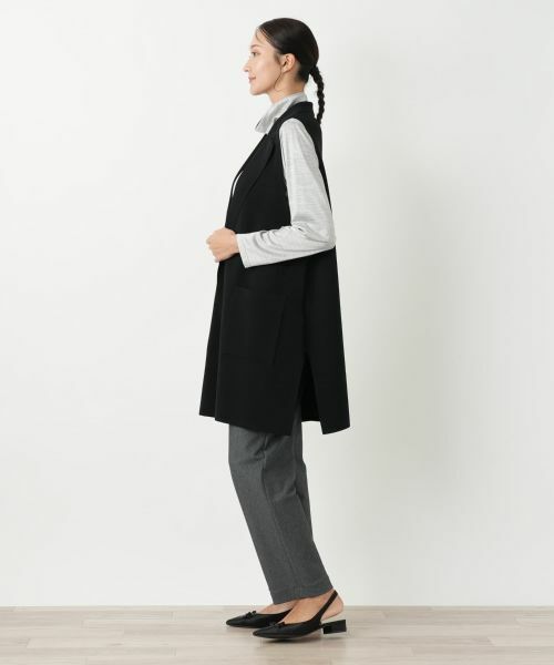 Leilian PLUS HOUSE / レリアンプラスハウス テーラードジャケット | ニットベスト【Leilian WHITE LABEL】 | 詳細2