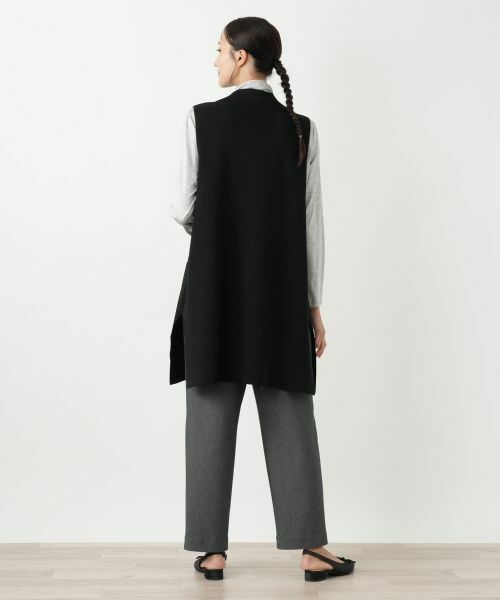 Leilian PLUS HOUSE / レリアンプラスハウス テーラードジャケット | ニットベスト【Leilian WHITE LABEL】 | 詳細3