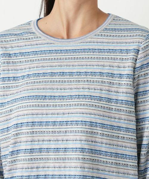 Leilian PLUS HOUSE / レリアンプラスハウス Tシャツ | 7分袖Tシャツ【Leilian WHITE LABEL】 | 詳細10