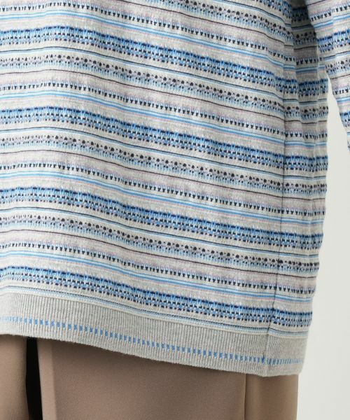 Leilian PLUS HOUSE / レリアンプラスハウス Tシャツ | 7分袖Tシャツ【Leilian WHITE LABEL】 | 詳細13