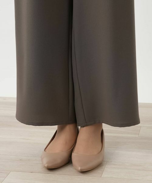 Leilian PLUS HOUSE / レリアンプラスハウス その他パンツ | ストレートワイドパンツ【プラス企画】 | 詳細12