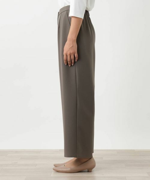Leilian PLUS HOUSE / レリアンプラスハウス その他パンツ | ストレートワイドパンツ【プラス企画】 | 詳細8
