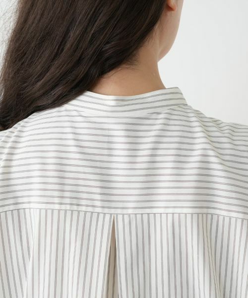 Leilian PLUS HOUSE / レリアンプラスハウス シャツ・ブラウス | バンドカラーブラウス【プラス企画】 | 詳細11