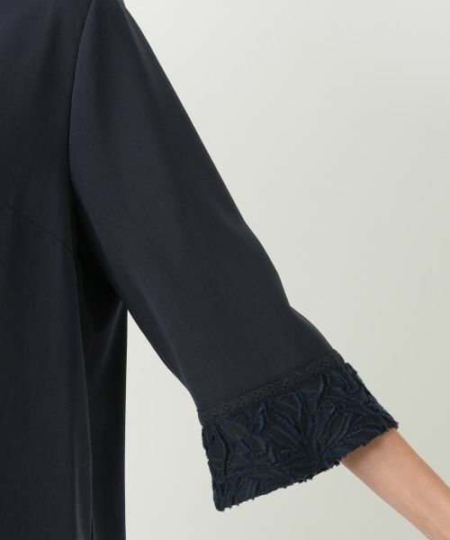 Leilian PLUS HOUSE / レリアンプラスハウス シャツ・ブラウス | スタンドカラー羽織ブラウス【プラス企画】 | 詳細12