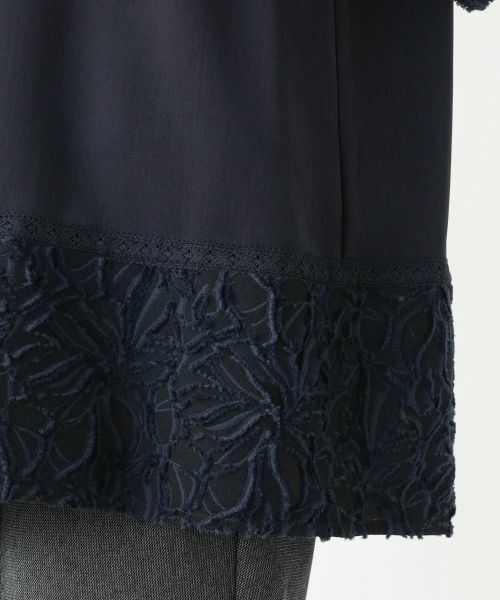 Leilian PLUS HOUSE / レリアンプラスハウス シャツ・ブラウス | スタンドカラー羽織ブラウス【プラス企画】 | 詳細13