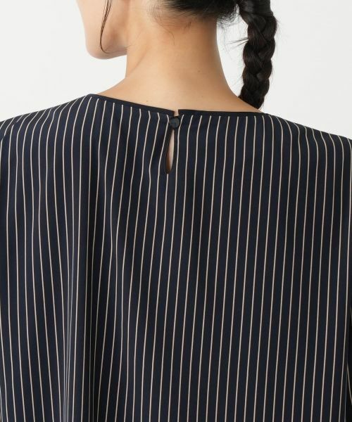 Leilian PLUS HOUSE / レリアンプラスハウス シャツ・ブラウス | ストライプブラウス【プラス企画】 | 詳細8