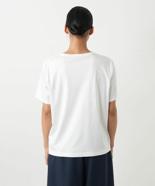 Leilian PLUS HOUSE / レリアンプラスハウス Tシャツ | ペイズリー刺繍カットソー【ROCHAS Premiere】 | 詳細12