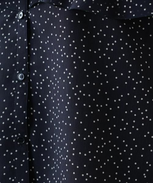 Leilian PLUS HOUSE / レリアンプラスハウス シャツ・ブラウス | ドットレイヤードブラウス【BOURGE】 | 詳細14
