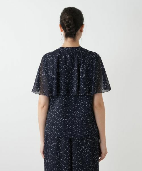 Leilian PLUS HOUSE / レリアンプラスハウス シャツ・ブラウス | ドットレイヤードブラウス【BOURGE】 | 詳細9