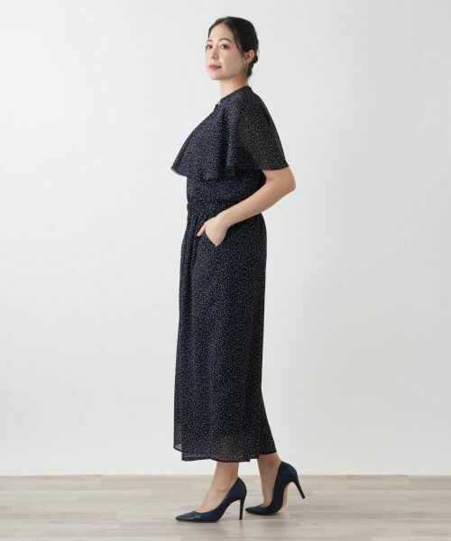 Leilian PLUS HOUSE / レリアンプラスハウス その他パンツ | ドットフレアパンツ【BOURGE】 | 詳細5