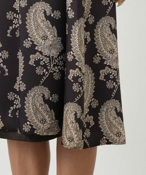 Leilian PLUS HOUSE / レリアンプラスハウス ドレス | ペイズリー柄ワンピース【ROCHAS Premiere】 | 詳細13