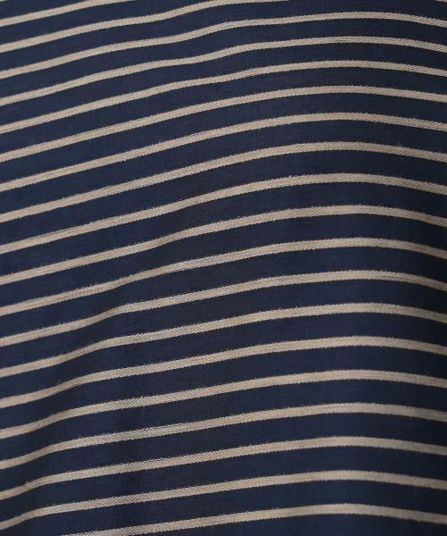 Leilian PLUS HOUSE / レリアンプラスハウス シャツ・ブラウス | ストライプブラウス【ROCHAS Premiere】 | 詳細13