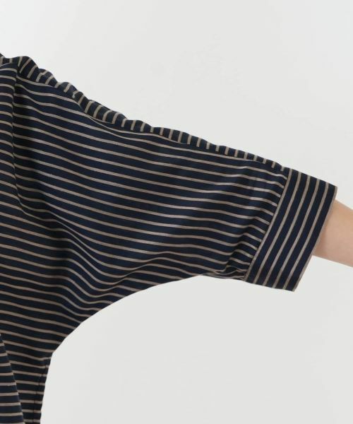 Leilian PLUS HOUSE / レリアンプラスハウス シャツ・ブラウス | ストライプブラウス【ROCHAS Premiere】 | 詳細9