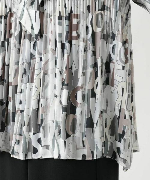 Leilian PLUS HOUSE / レリアンプラスハウス シャツ・ブラウス | プリントボウタイブラウス【ROCHAS Premiere】 | 詳細11