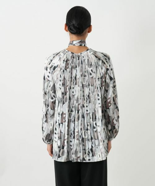 Leilian PLUS HOUSE / レリアンプラスハウス シャツ・ブラウス | プリントボウタイブラウス【ROCHAS Premiere】 | 詳細7