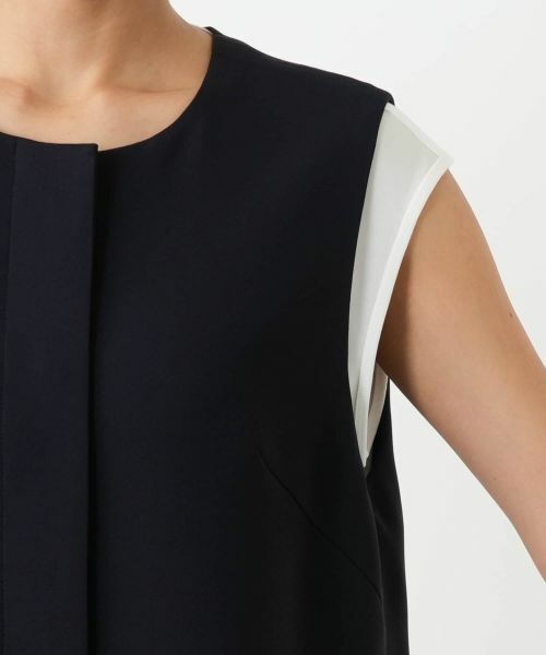 Leilian PLUS HOUSE / レリアンプラスハウス テーラードジャケット | 比翼ベスト【ROCHAS Premiere】 | 詳細12