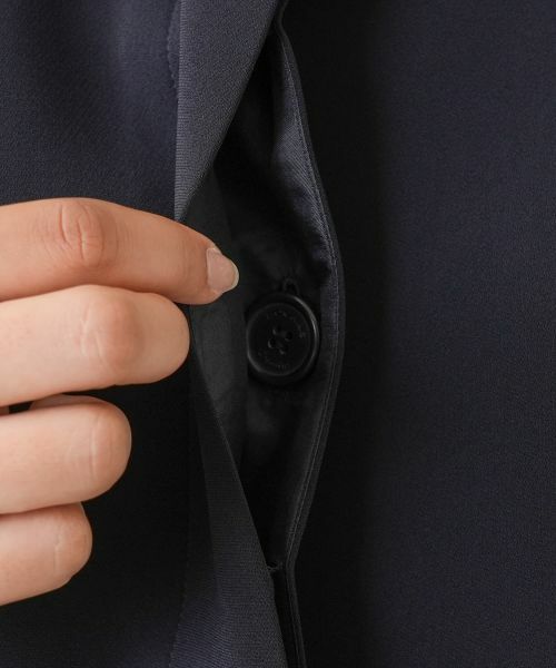 Leilian PLUS HOUSE / レリアンプラスハウス テーラードジャケット | 比翼ベスト【ROCHAS Premiere】 | 詳細13