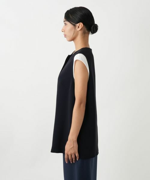 Leilian PLUS HOUSE / レリアンプラスハウス テーラードジャケット | 比翼ベスト【ROCHAS Premiere】 | 詳細8