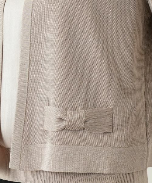 Leilian PLUS HOUSE / レリアンプラスハウス カーディガン・ボレロ | ラメニットカーディガン【BOURGE】 | 詳細16