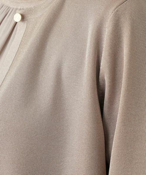 Leilian PLUS HOUSE / レリアンプラスハウス カーディガン・ボレロ | ラメニットカーディガン【BOURGE】 | 詳細19