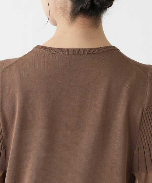 Leilian PLUS HOUSE / レリアンプラスハウス ニット・セーター | プリーツスリーブニット【BOURGE】 | 詳細14