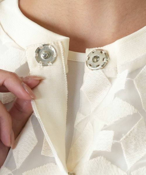 Leilian PLUS HOUSE / レリアンプラスハウス テーラードジャケット | ノーカラージャケット【BOURGE】 | 詳細14