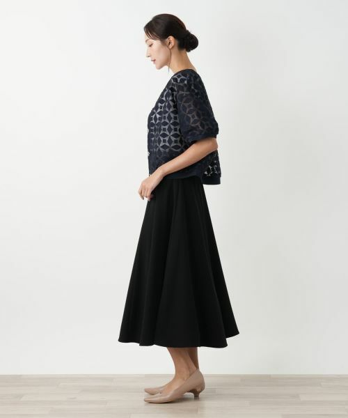 Leilian PLUS HOUSE / レリアンプラスハウス テーラードジャケット | ノーカラージャケット【BOURGE】 | 詳細2