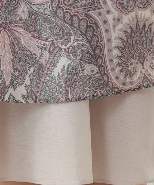 Leilian PLUS HOUSE / レリアンプラスハウス ドレス | 【店舗人気】ペイズリー柄フレアワンピース【BOURGE】 | 詳細15