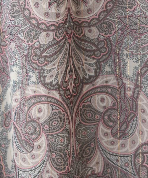 Leilian PLUS HOUSE / レリアンプラスハウス ドレス | 【店舗人気】ペイズリー柄フレアワンピース【BOURGE】 | 詳細16