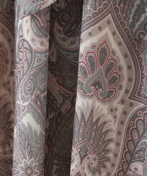 Leilian PLUS HOUSE / レリアンプラスハウス ドレス | 【店舗人気】ペイズリー柄フレアワンピース【BOURGE】 | 詳細17