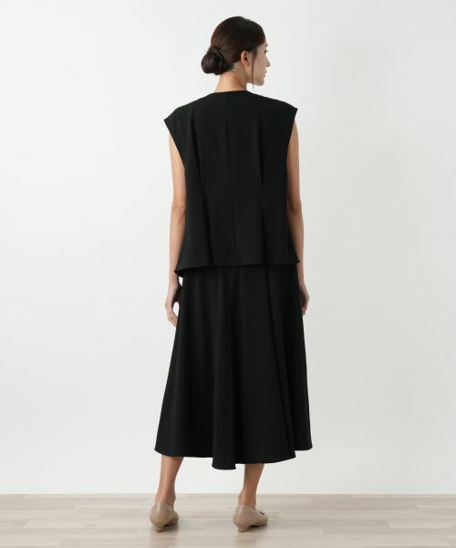 Leilian PLUS HOUSE / レリアンプラスハウス テーラードジャケット | Vネックベスト【BOURGE】 | 詳細3